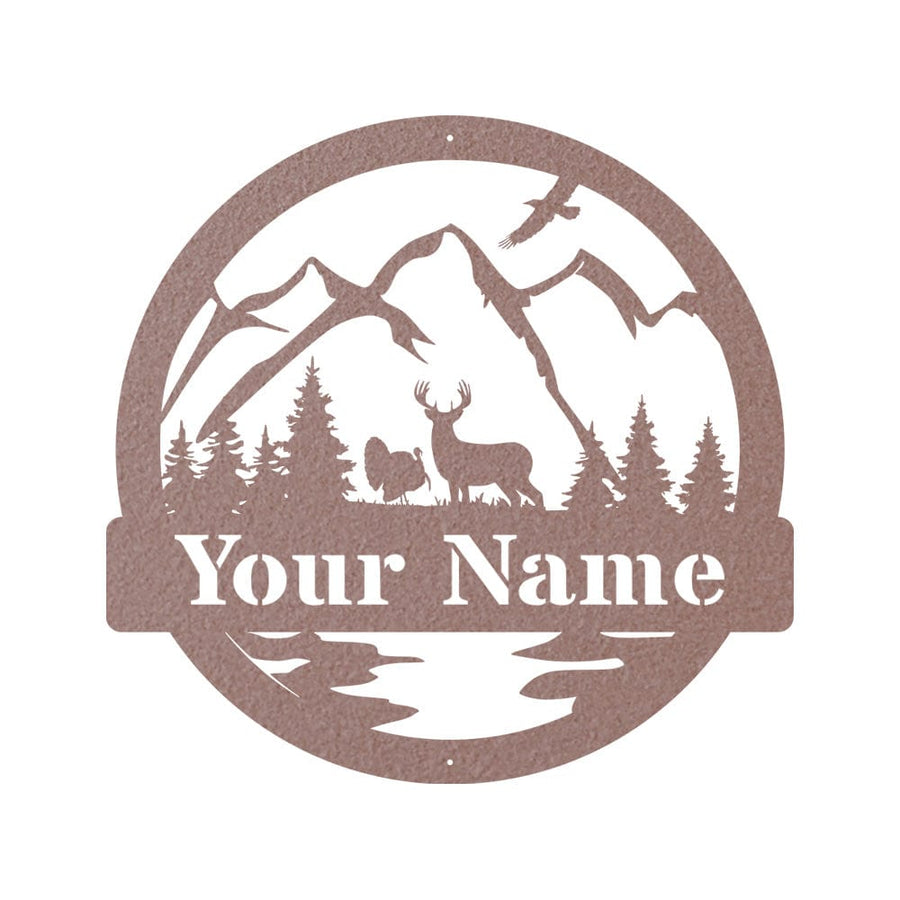 Great Outdoor Deer & Turkey Monogram