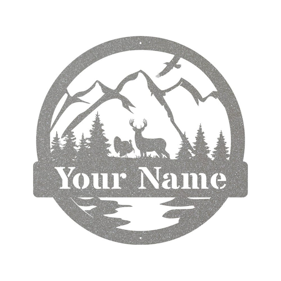 Great Outdoor Deer & Turkey Monogram