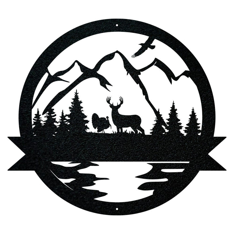 Great Outdoor Deer & Turkey Monogram
