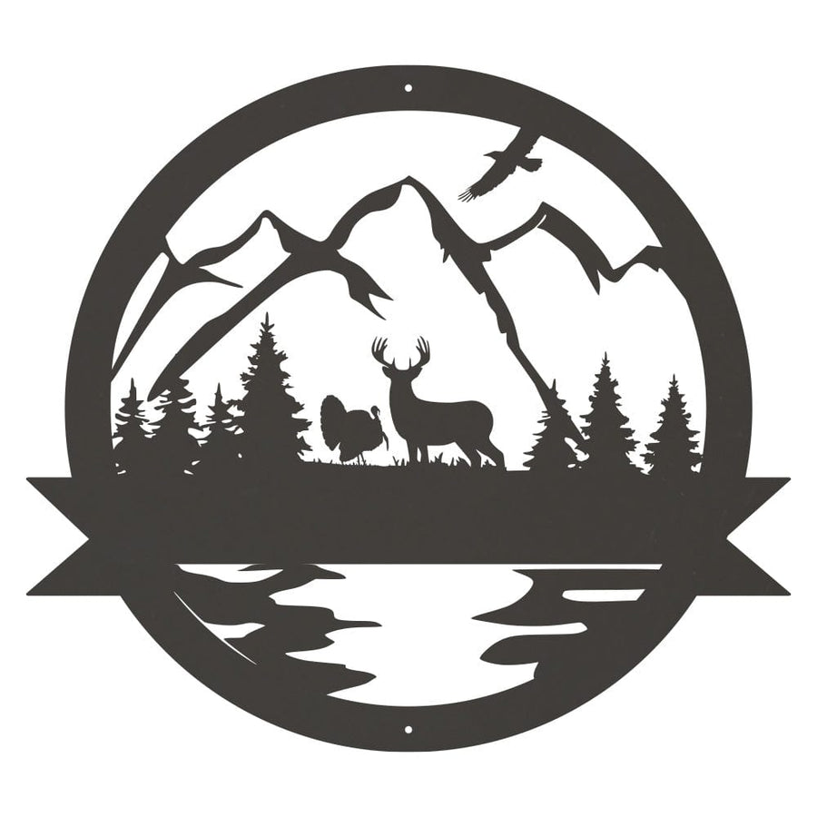 Great Outdoor Deer & Turkey Monogram