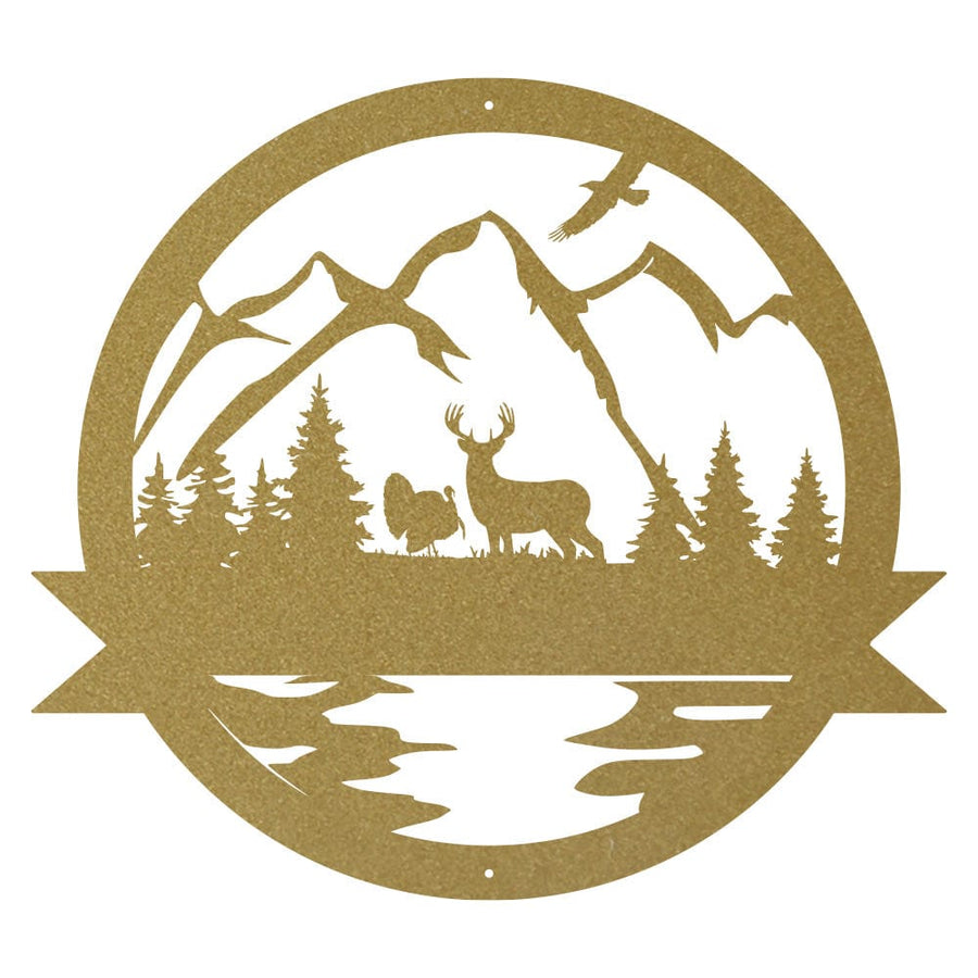 Great Outdoor Deer & Turkey Monogram