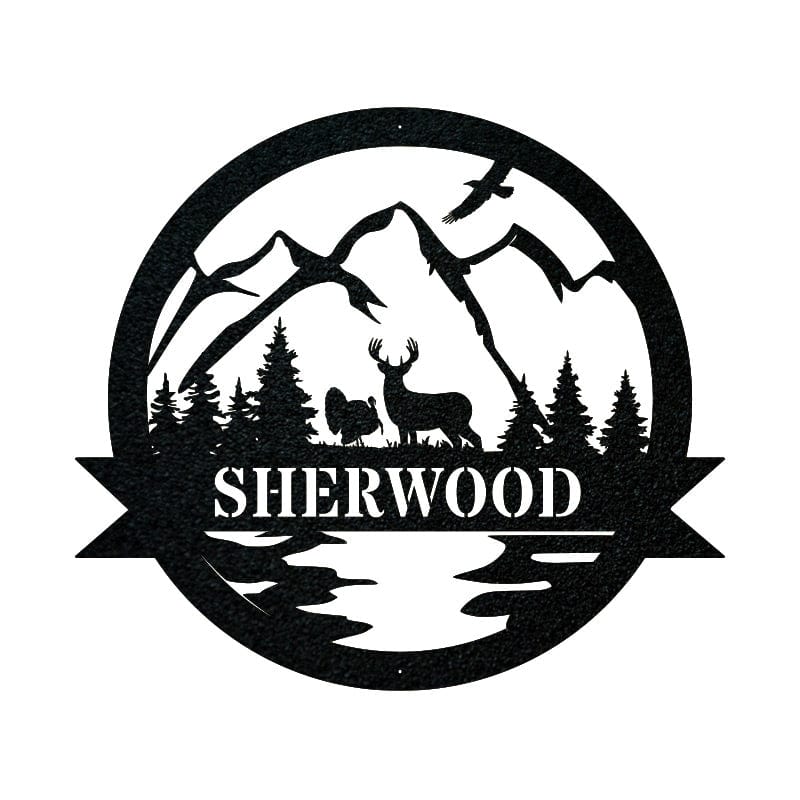 Great Outdoor Deer & Turkey Monogram