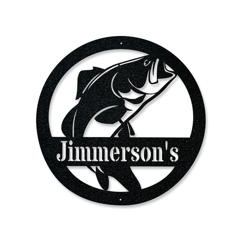 Great Outdoor Fish Monogram