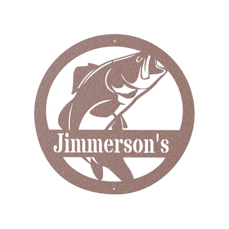 Great Outdoor Fish Monogram