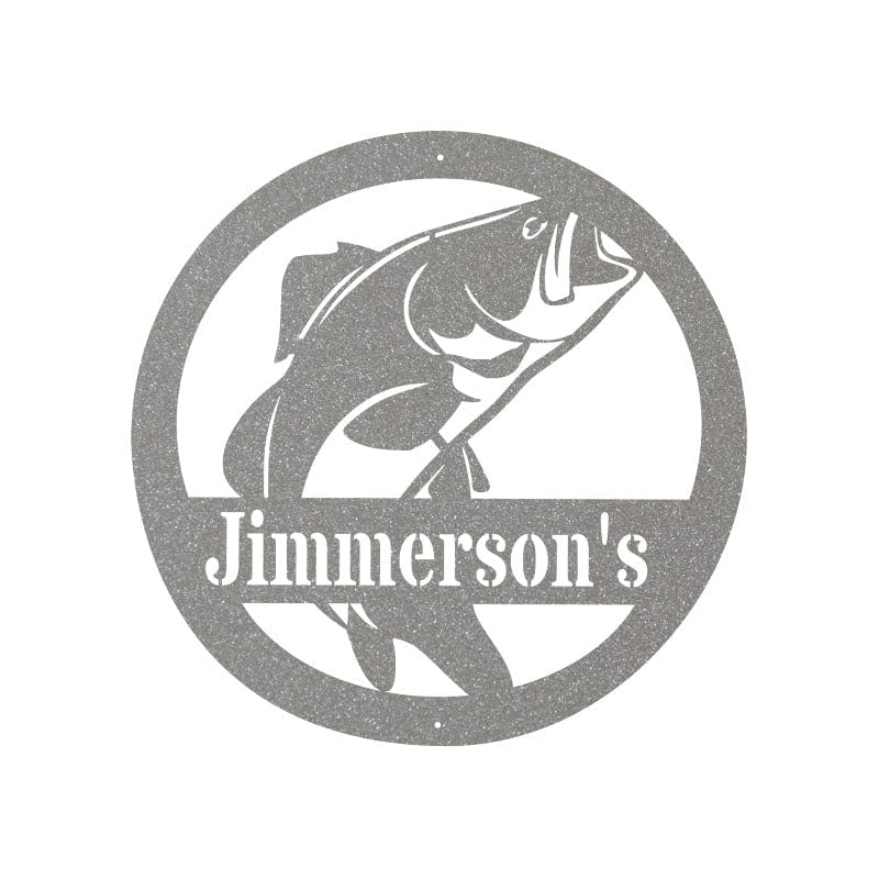 Great Outdoor Fish Monogram