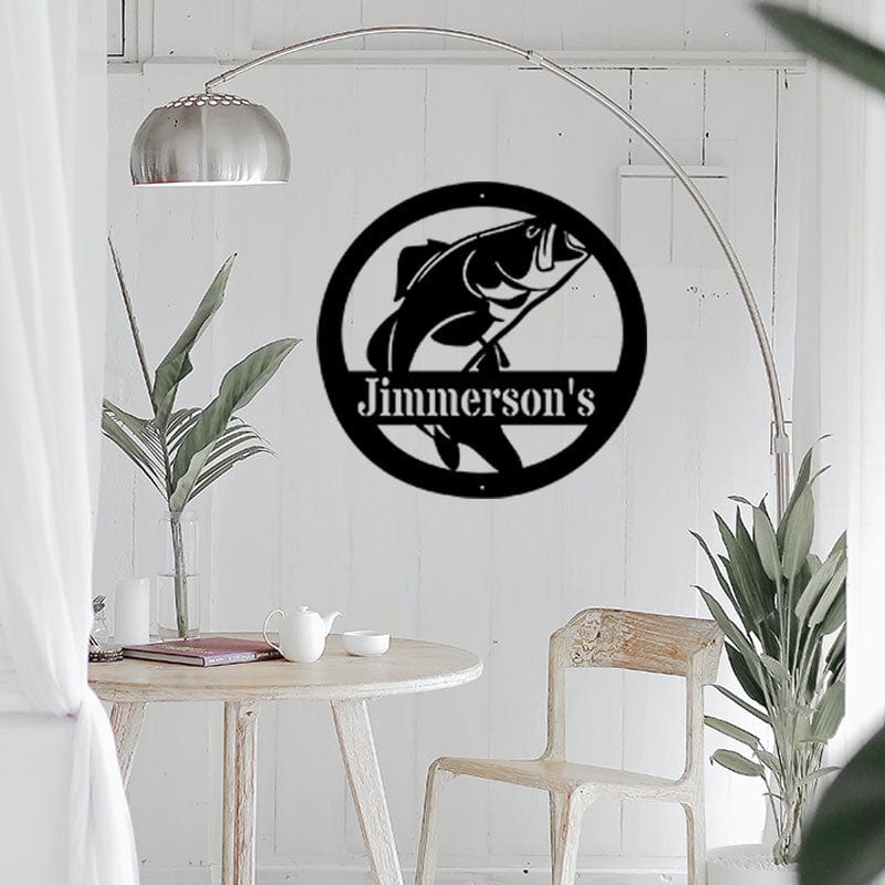 Great Outdoor Fish Monogram