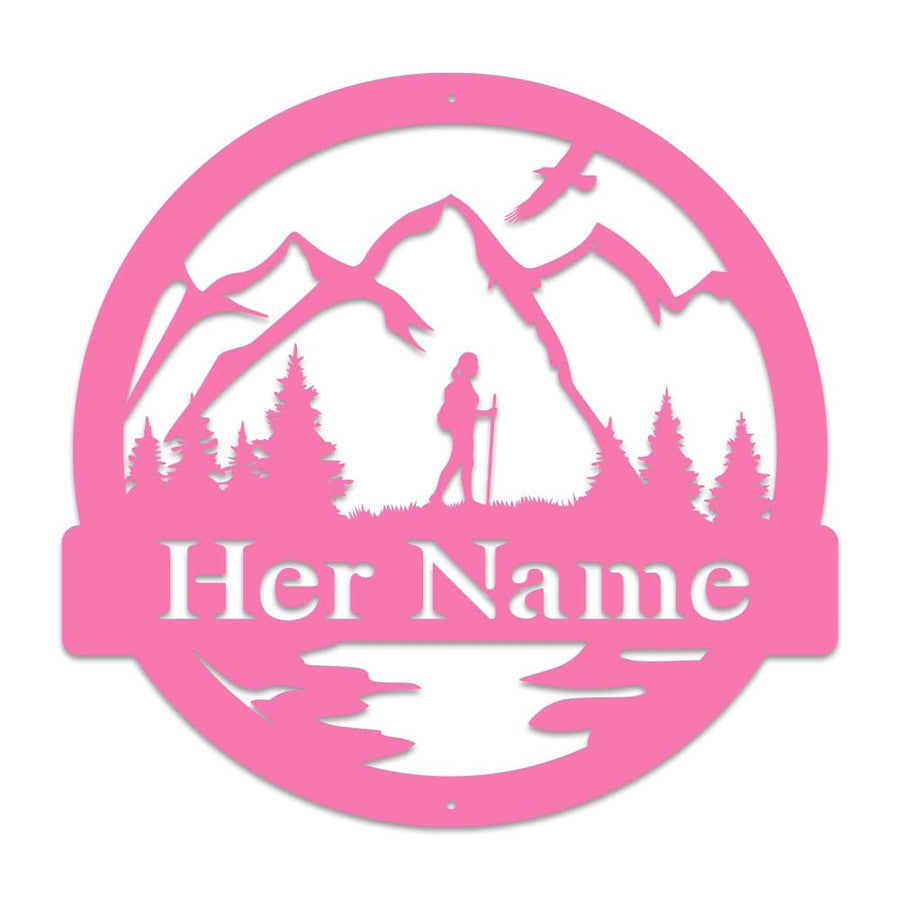 Great Outdoor Hiking Woman