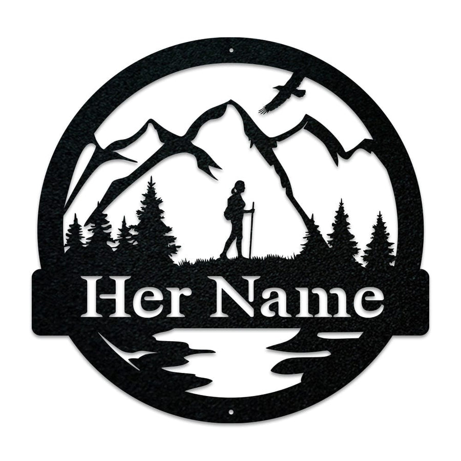 Great Outdoor Hiking Woman