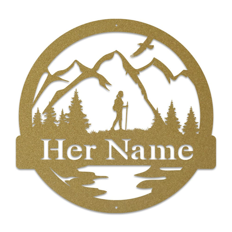 Great Outdoor Hiking Woman