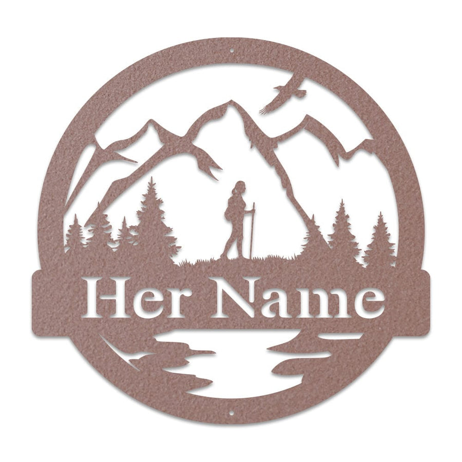 Great Outdoor Hiking Woman