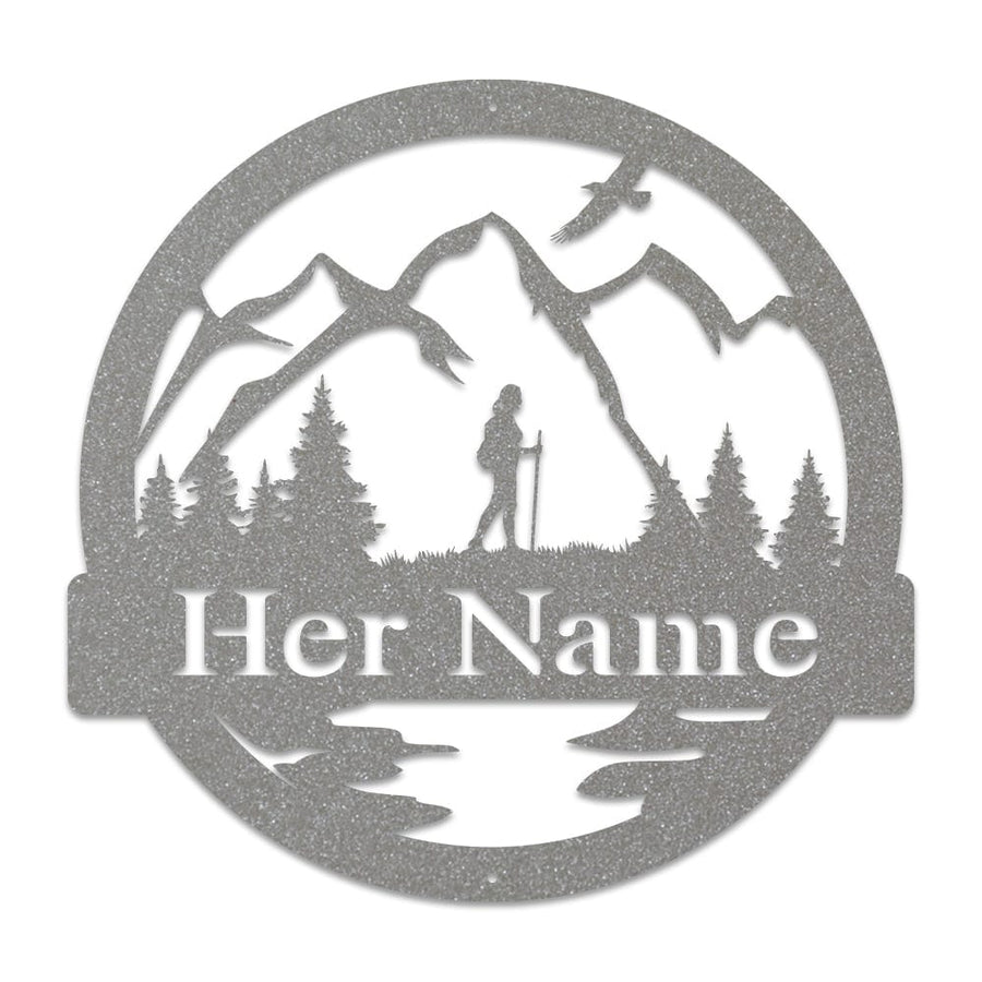 Great Outdoor Hiking Woman