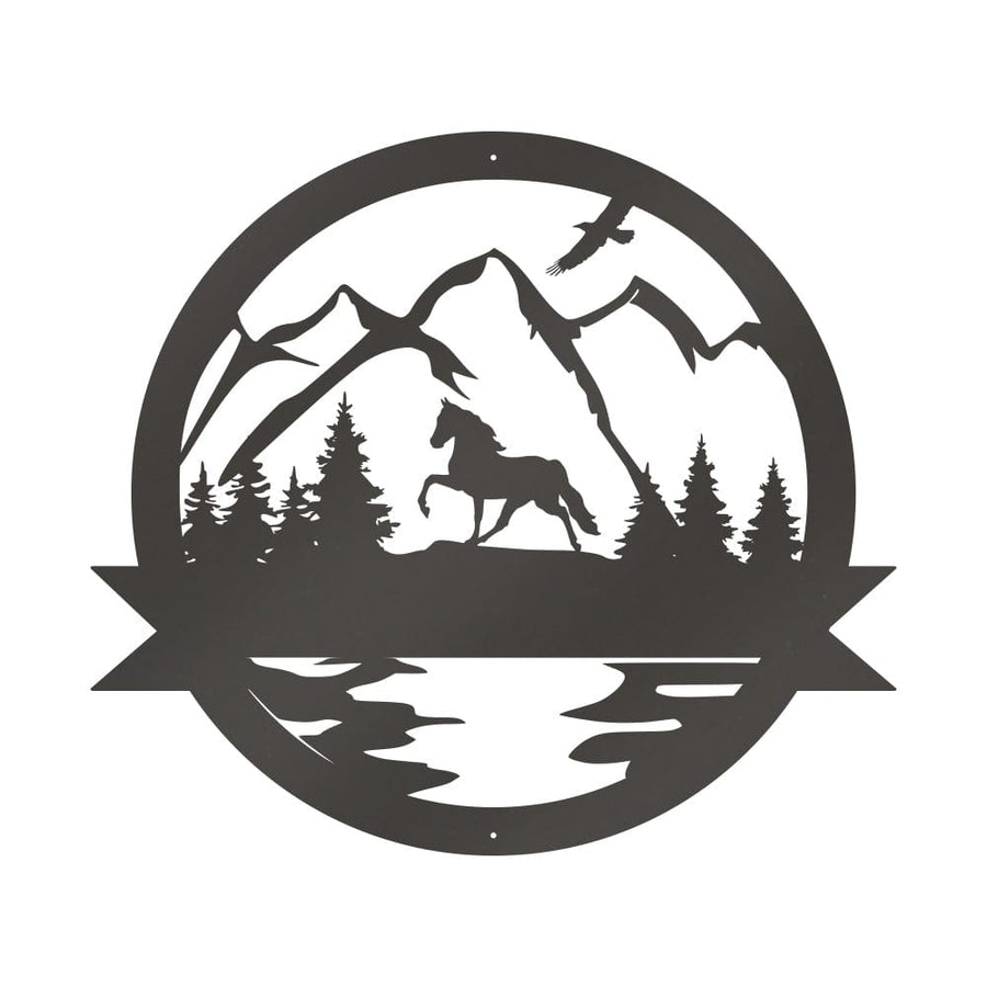 Great Outdoor Horse Monogram