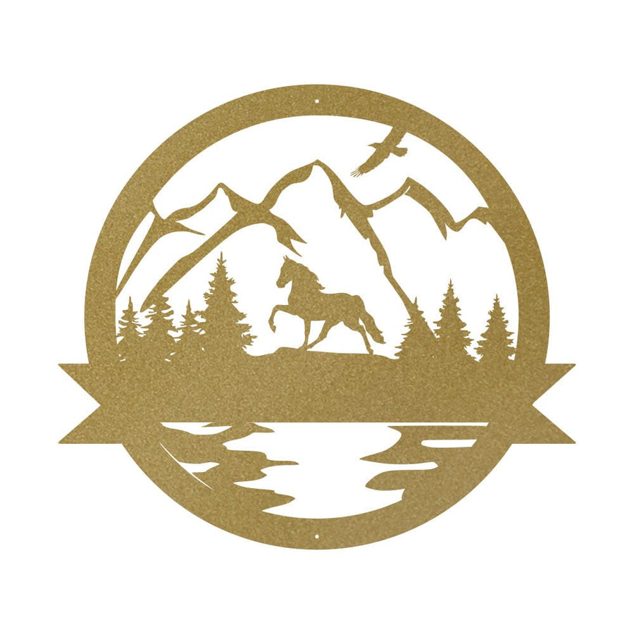 Great Outdoor Horse Monogram
