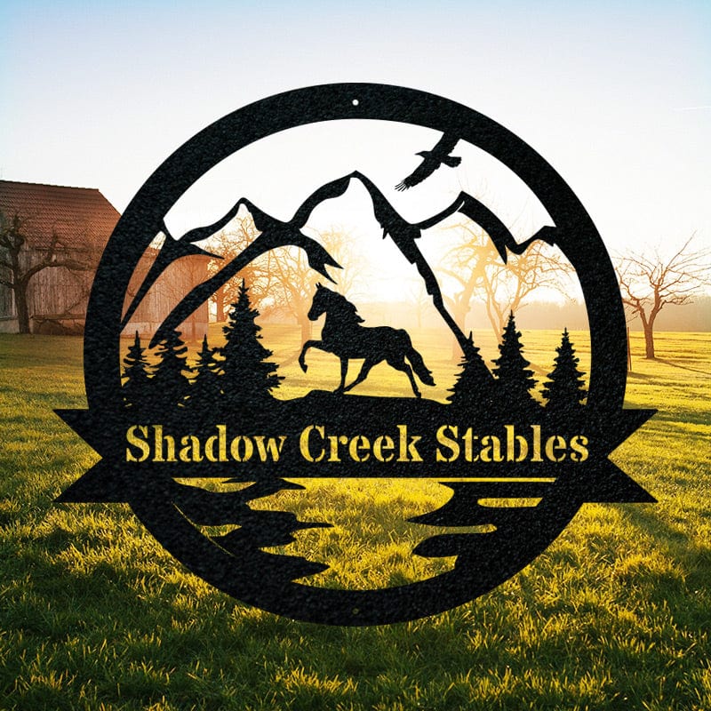 Great Outdoor Horse Monogram