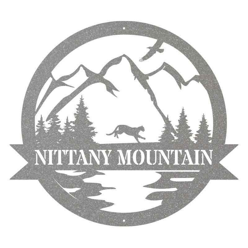 Great Outdoor Mountain Lion Monogram