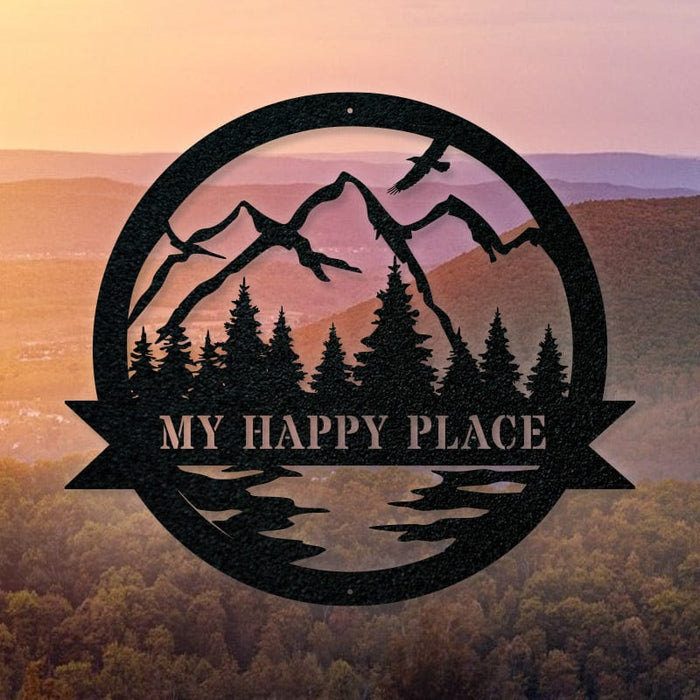 Great Outdoor Scenery Monogram