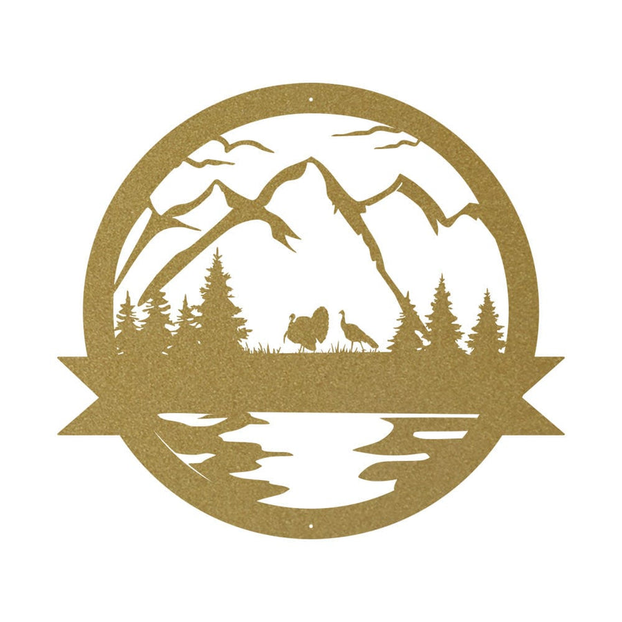 Great Outdoor Turkey Monogram