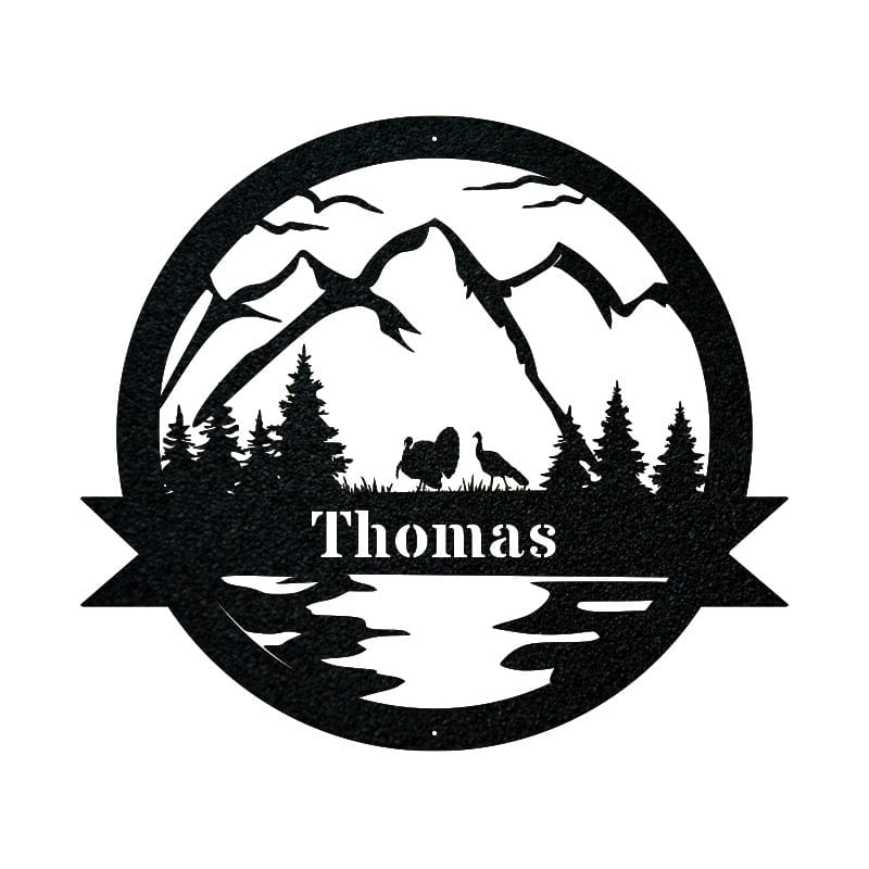 Great Outdoor Turkey Monogram