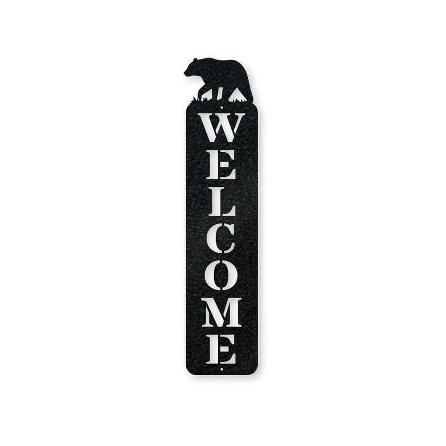 Great Outdoor Vertical Welcome Sign