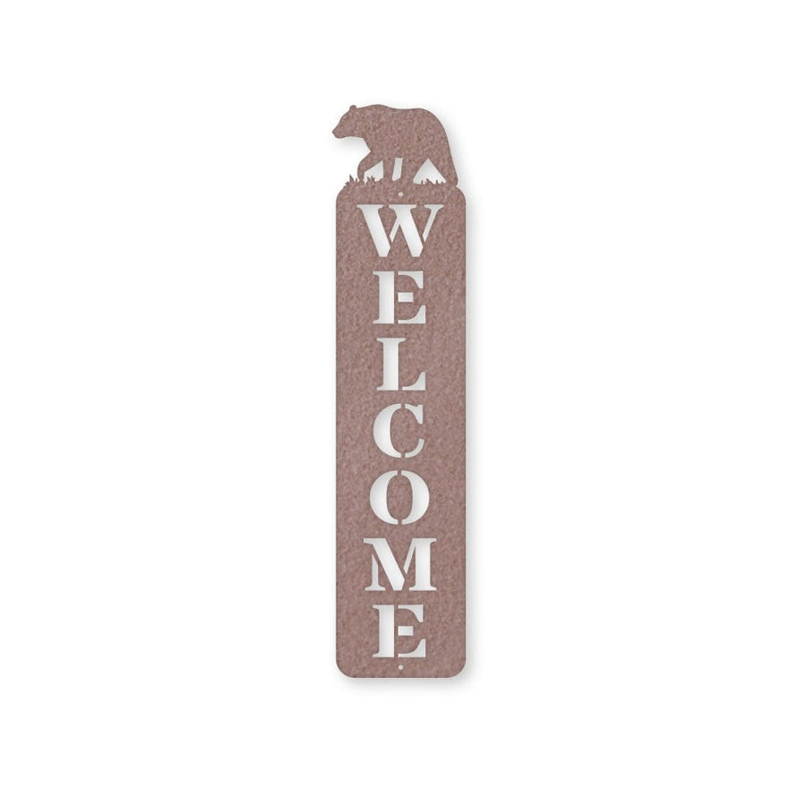 Great Outdoor Vertical Welcome Sign