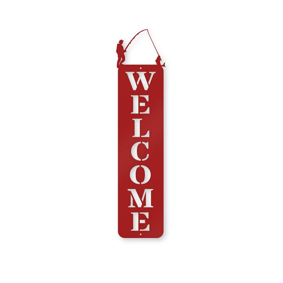 Great Outdoor Vertical Welcome Sign