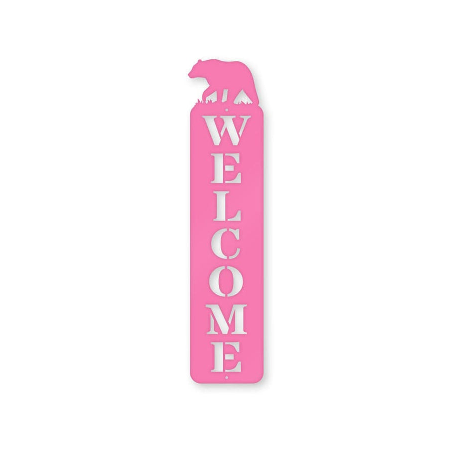 Great Outdoor Vertical Welcome Sign