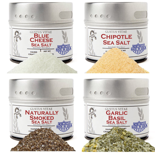 Greatest Hits- Essential Summer Sea Salts | Set of 4 Collections & Gift Sets Gustus Vitae