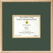US Marine Corp Certificate Display Case in middle., , The Military Gift Store, Military medal and Certificate frame