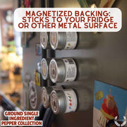 Ground Single Ingredient Pepper Collection Collections & Gift Sets Gustus Vitae