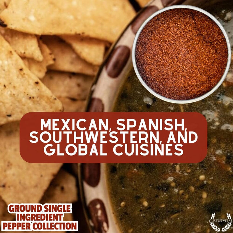 Ground Single Ingredient Pepper Collection Collections & Gift Sets Gustus Vitae