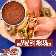 Ground Single Ingredient Pepper Collection Collections & Gift Sets Gustus Vitae