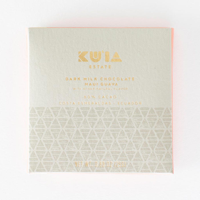 Guava Dark Milk Chocolate Bar