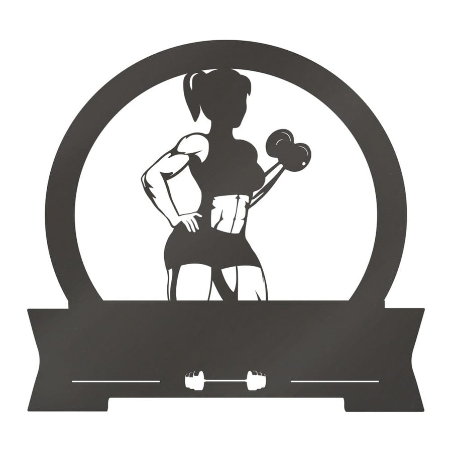 Gym Ladies Curl Monogram