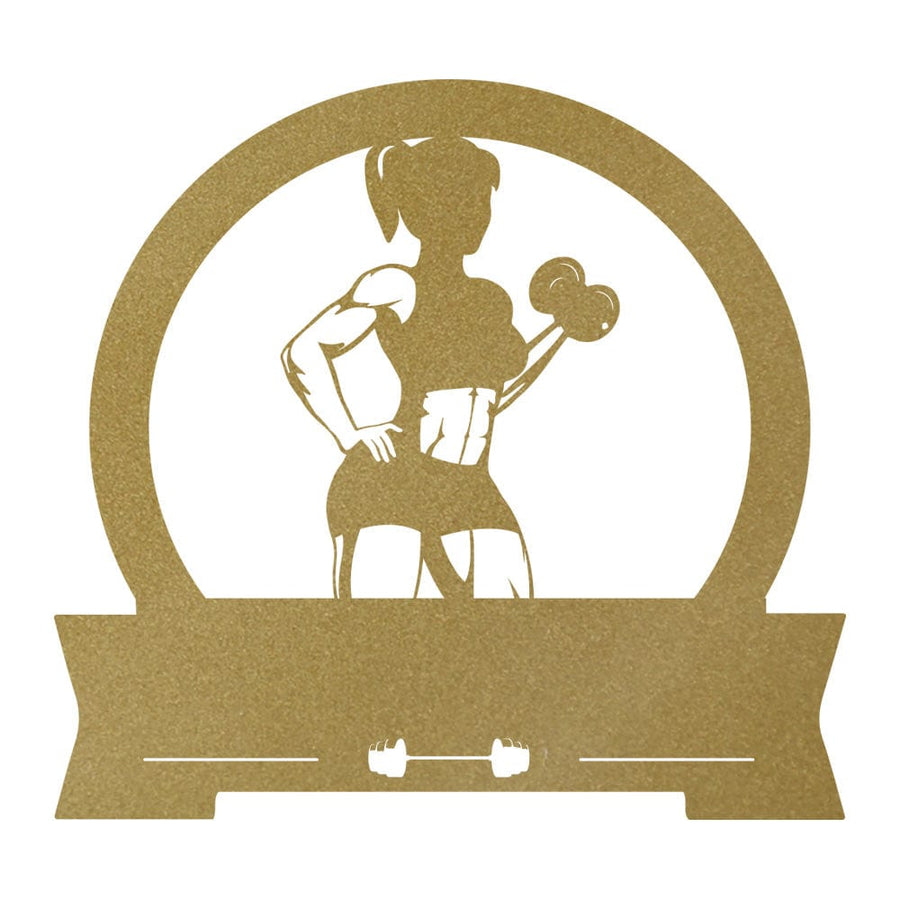 Gym Ladies Curl Monogram