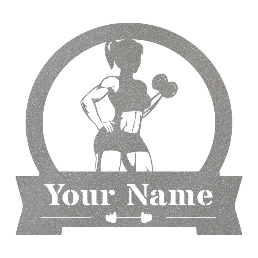 Gym Ladies Curl Monogram