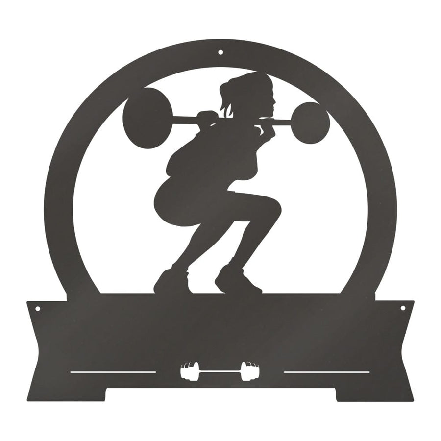Gym Ladies Squat Monogram