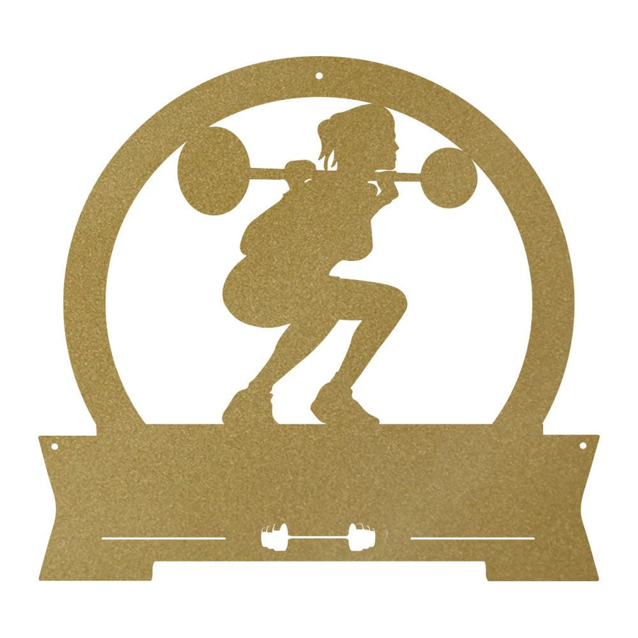Gym Ladies Squat Monogram