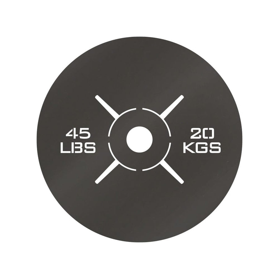 Gym Weight Plate Monogram