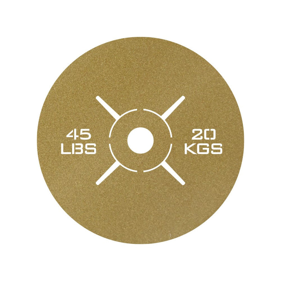 Gym Weight Plate Monogram