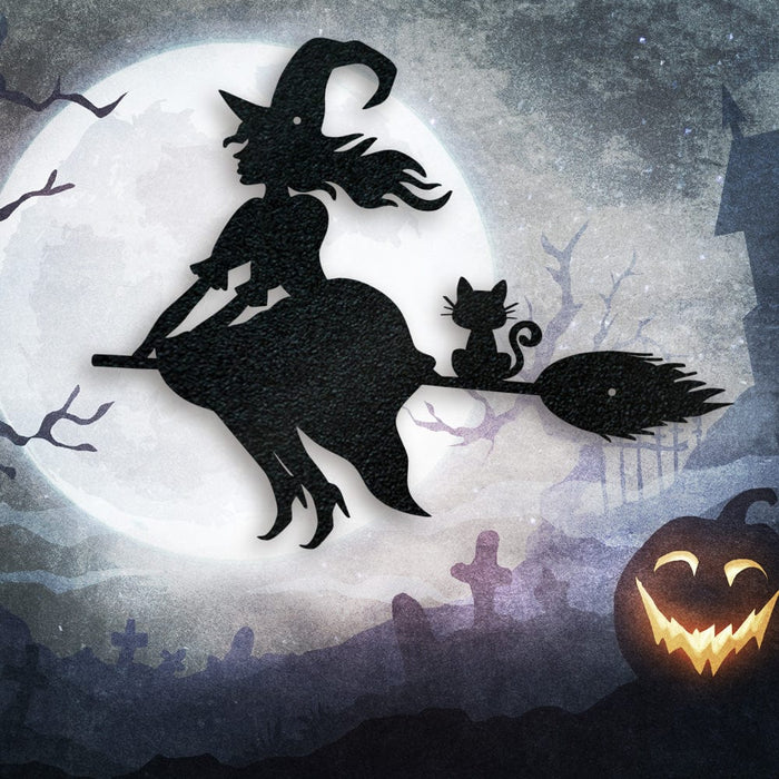 Halloween Flying Witch