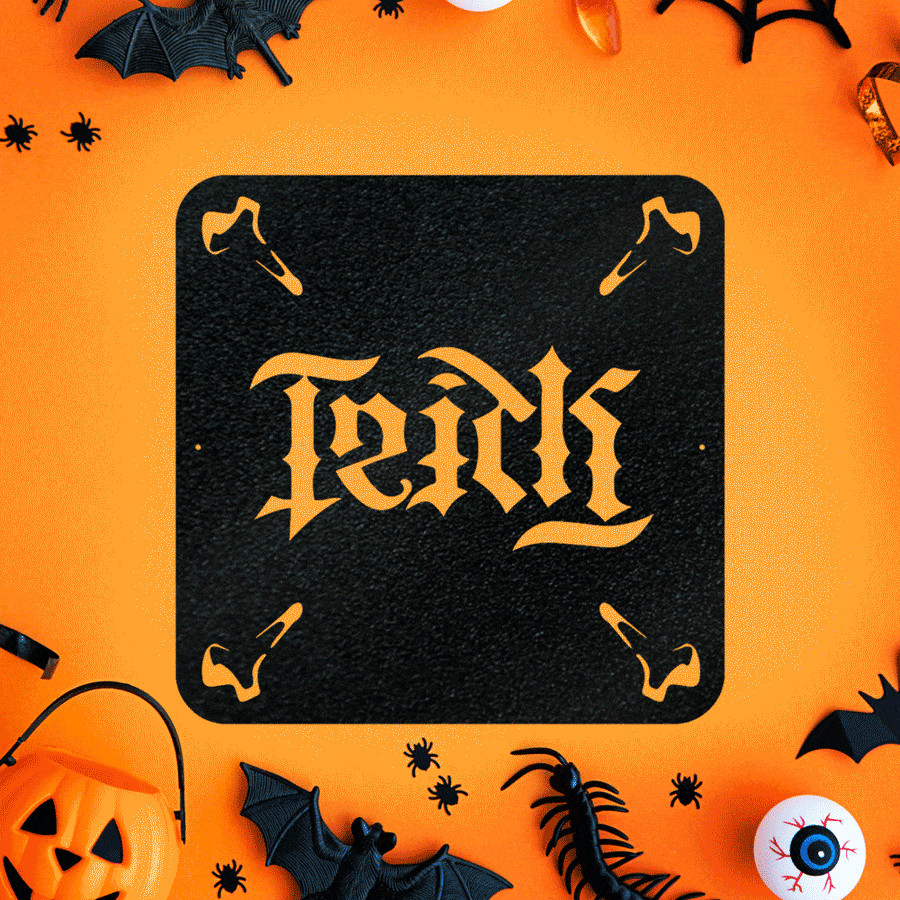 Halloween "Trick & Treat" Sign