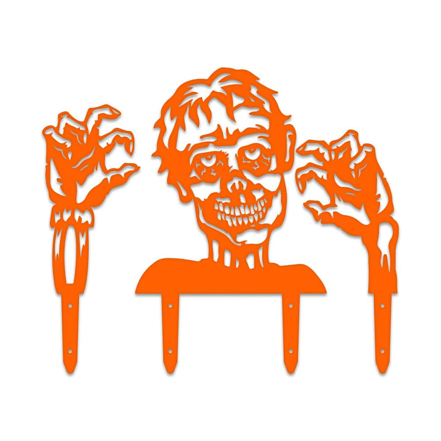 Halloween Zombie 3 Piece Set Yard or Fence Signs