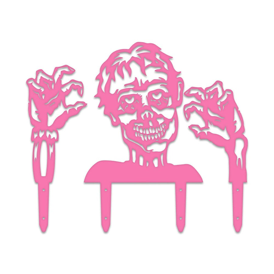Halloween Zombie 3 Piece Set Yard or Fence Signs