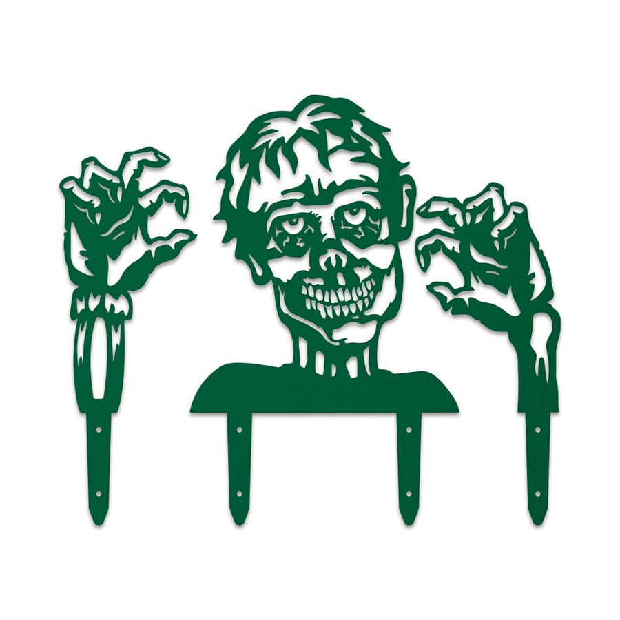 Halloween Zombie 3 Piece Set Yard or Fence Signs