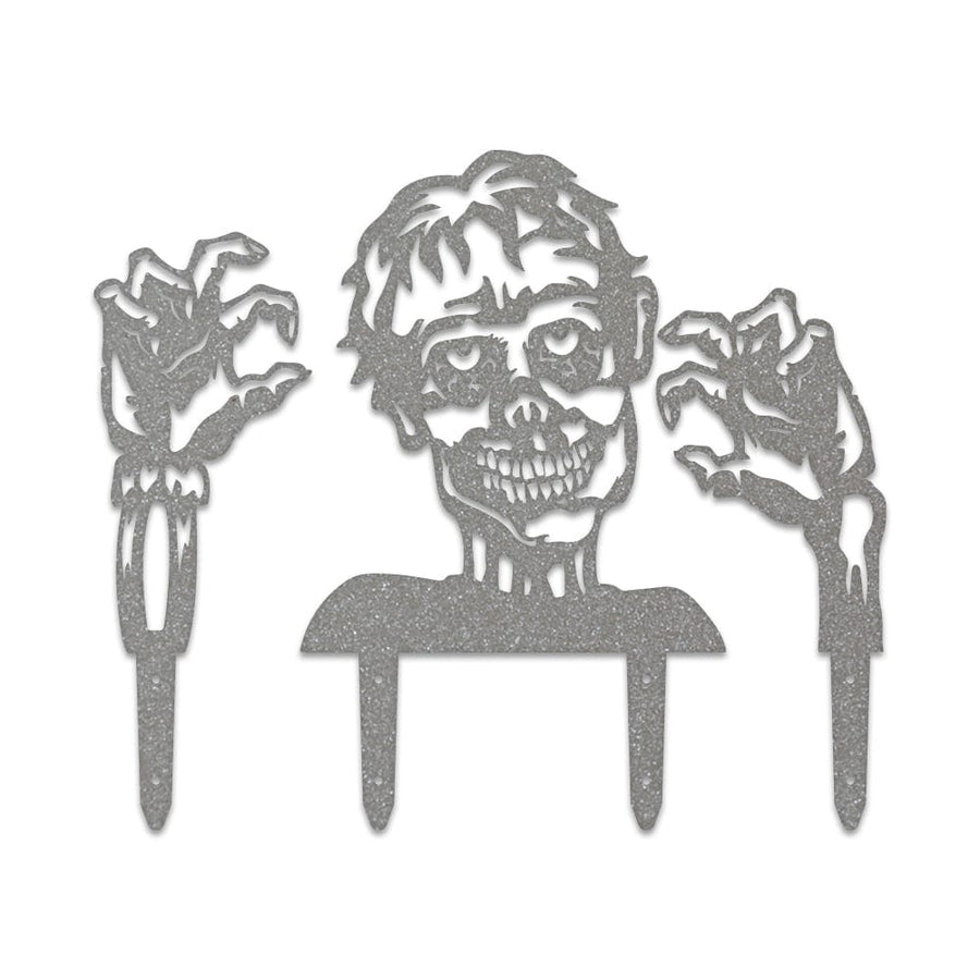 Halloween Zombie 3 Piece Set Yard or Fence Signs