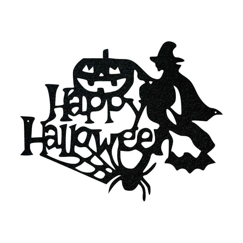 Happy Halloween Metal Sign