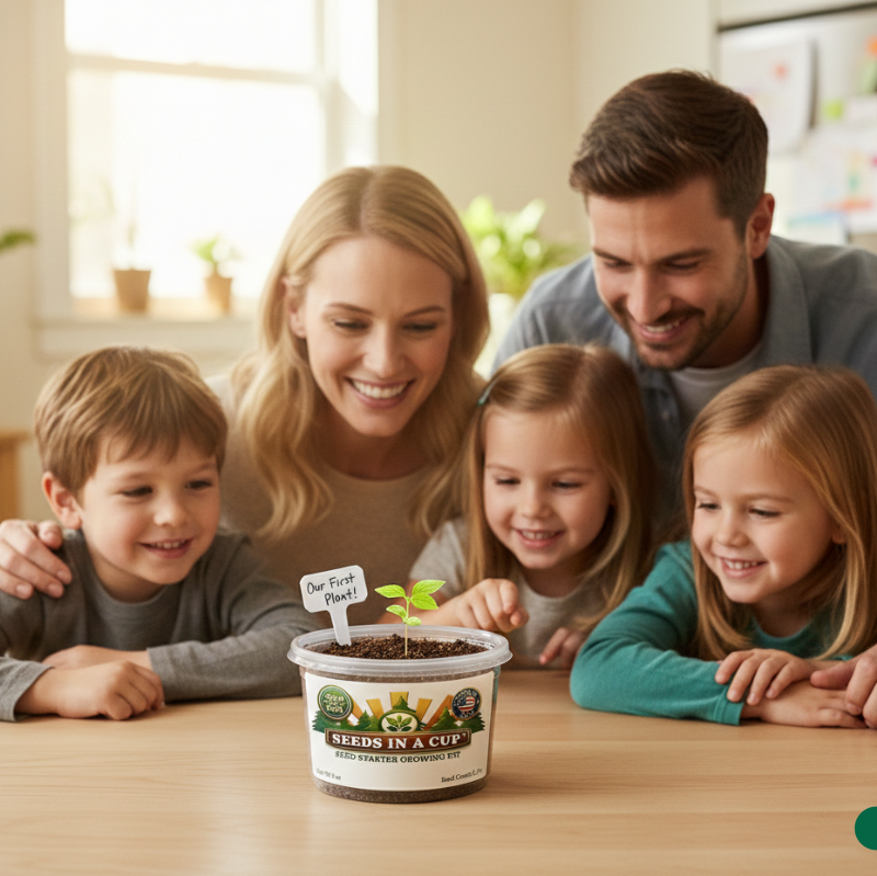 Tangerine Tree Grow Kit | Seeds In A Cup®