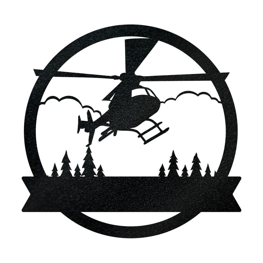 Helicopter Monogram -