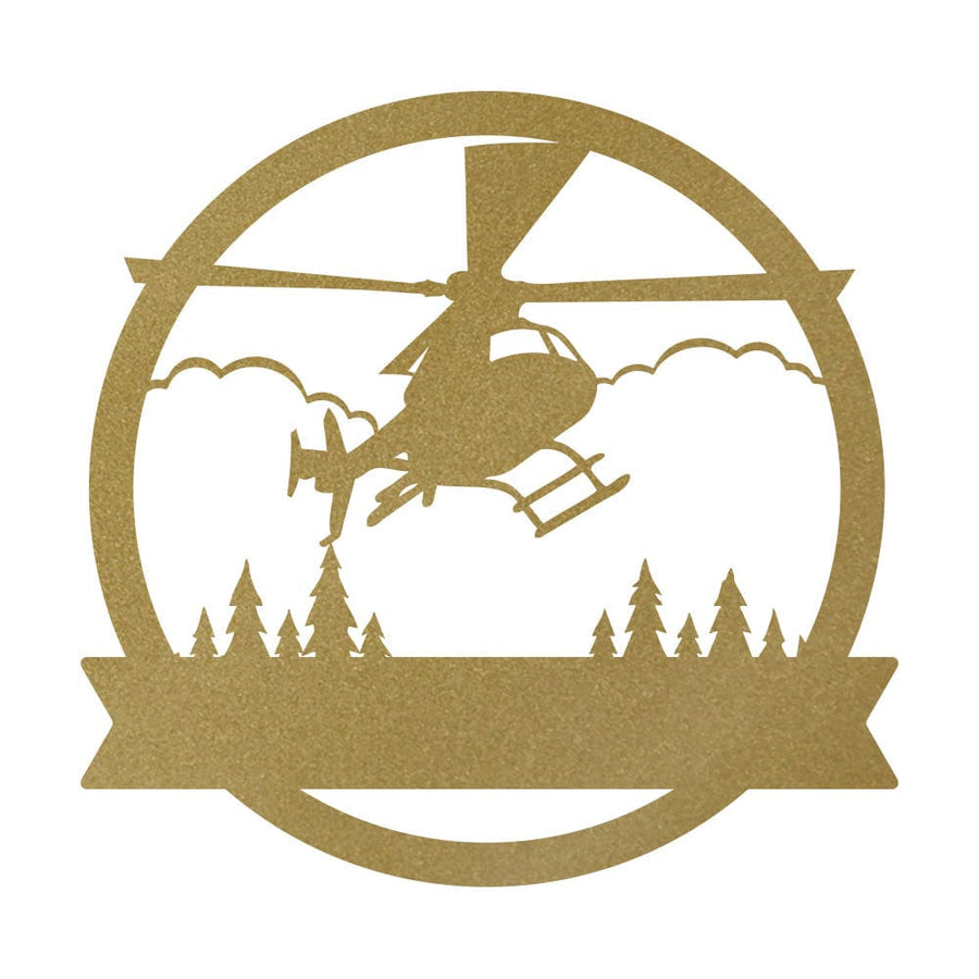 Helicopter Monogram -