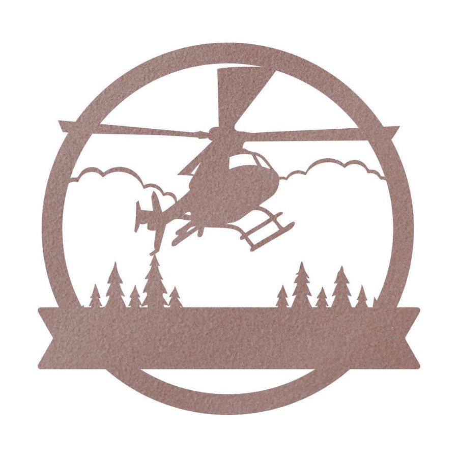 Helicopter Monogram -